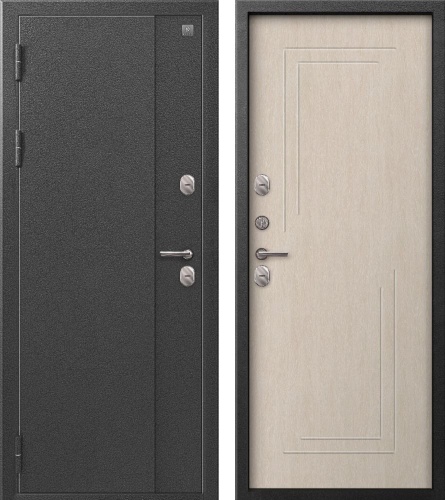 Центурион Т-100-2026 (1900мм) Антик серебро - Седой дуб (терморазрыв)